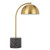 Ortega Black Terrazzo Gold Dome Table Lamp