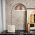Ortega White Terrazzo Bronze Dome Table Lamp-1