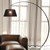 Arc KD Full Black Floor Lamp-5