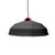 Pulp Black Paper Shade Pendant Light