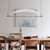 Sail White Paper Shade Long Pendant Light-2