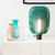 Bi-Mai Perforated Green Table Lamp-2