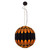 Spherical Black Gold Tube Minimalist Pendant Light