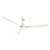 Riviera 52 Matt White Smart DC Ceiling Fan with LED Light