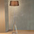 Apollo Polished Steel Floor Lamp - Black Shade-1