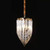 Aberdeen Clear Glass Drape Mini LED Chandelier