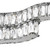 Jinan Chrome Crystal Twin Light LED Ceiling Lamp-3