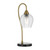 Aurora Black Gold Tulip Table Lamp