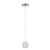 Sparks Chrome Modern LED Pendant Light