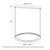 Fremont Pearl Grey Dimmable Ring LED Pendant-6