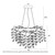 Merida Golden Crystal Statement Pendant Light-7 Merida Golden Crystal Statement Pendant Light-7