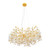 Merida Golden Crystal Statement Pendant Light Merida Golden Crystal Statement Pendant Light