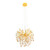 Merida Golden Crystal Statement Pendant Light-3