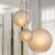 Patino Matt Amber Glass Pendant Light-3