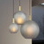 Patino Matt Smoke Glass Pendant Light-3