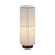 Ailsa Natural Linen Cylindrical Table Lamp