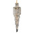 Chanel Gold Spiral Crystal Tiered Chandelier-1