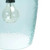 Marsha Blue Dimpled Wine Glass Pendant-1