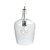 Marsha Clear Dimpled Wine Glass Pendant
