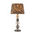 Aurelia Black Nickel Floral Shade Table Lamp-1