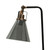 Conea Smoke Cone Glass Study Table Lamp-2