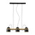 Pivota Black Trilight Wood Pendant-2