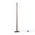 Regala Natural Wood Slim LED Floor Lamp