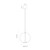 Orb Air Old Brass Frosted Glass Ball LED Pendant-13