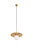 Orb Disc Brass Pendant Light