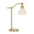 Kylan Adjustable Antique Gold Bell Shade Table Lamp-1