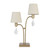 Malvern Champagne Gold Transitional Twin Table Lamp-1