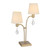 Malvern Champagne Gold Transitional Twin Table Lamp-2