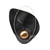 Athens Resin Marble Brass Feature Wall Sconce - Black