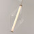 Oslo Tall Handblown Clear Glass with LED Light Rod Pendant Light-5