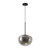 Hurst Black LED Glass Pendant Light-2