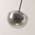 Hurst Black LED Glass Pendant Light-4