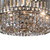 Devine Smokey Black Drum Crystal Pendant Chandelier-4