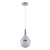 Giin Chrome Teardrop Tricolour LED Pendant