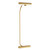 Calumn Natural Brass Modern LED Floor Lamp