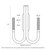 Joshua Golden Contemporary LED Candle Wall Light-4