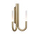 Joshua Golden Contemporary LED Candle Wall Light-3