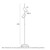 Kindle Painted Timber Tones Twin Light Black Floor Lamp-4