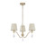 Malvern 3 Light Champagne Gold Transitional Pendant-1 Malvern 3 Light Champagne Gold Transitional Pendant-1