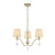 Malvern 3 Light Champagne Gold Transitional Pendant-2 Malvern 3 Light Champagne Gold Transitional Pendant-2