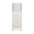 Estrada Clear Seeded Glass White Wall Light