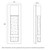 Estrada Clear Seeded Glass Black Wall Light-4