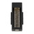 Hollis Clear Bubble Glass Short Black LED Wall Light-2