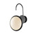 Amity Black Round LED Wall Light