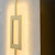Charlotte Spanish Alabaster Rectangular Brass Wall Light-4