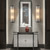 Poseidon Long Black Marble Modern Wall Light-1